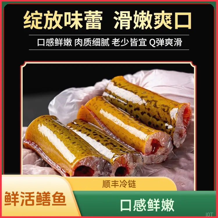 黄鳝 鳝鱼鲜活现杀新鲜发货鳝鱼段 口感鲜嫩 顺丰冷链