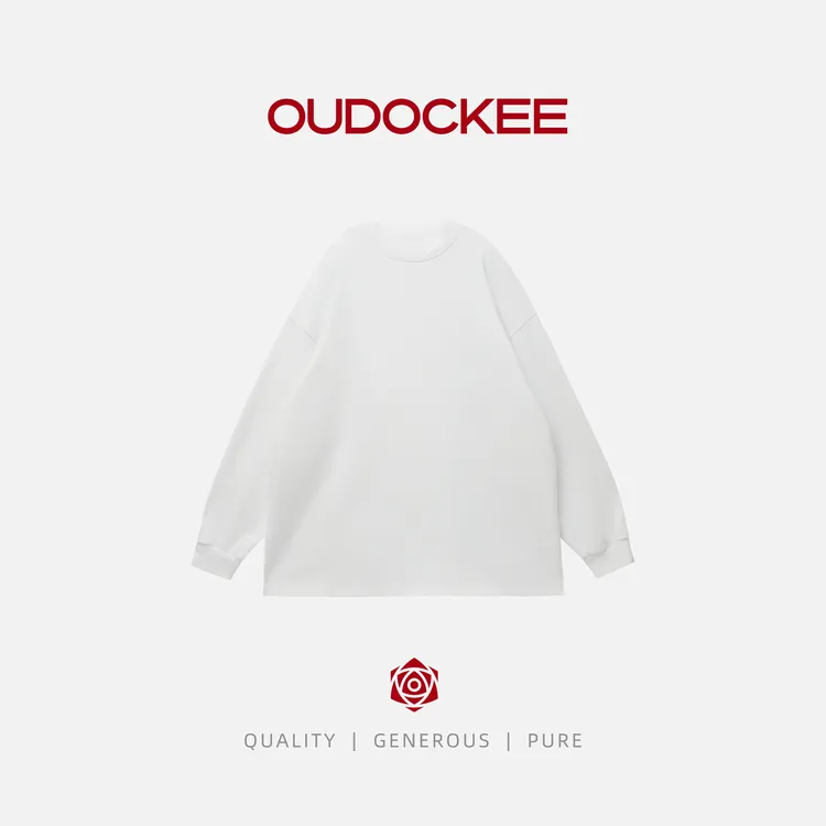 OUDOCKEE 鸥鸥 【打底王后】 时髦韩系新款简约长袖百搭 TACE663T