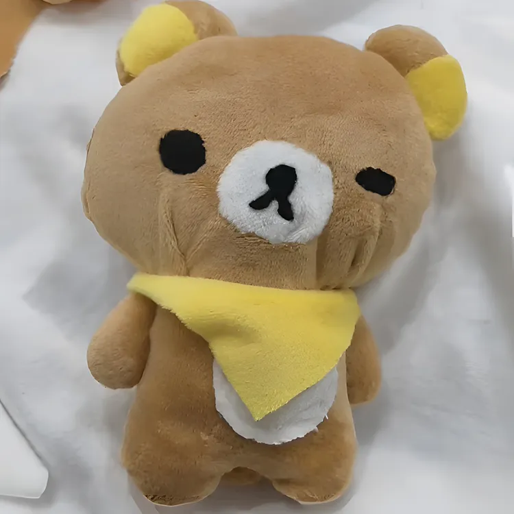 【轻松熊】可爱手做自缝轻松熊毛绒挂件手工diy材料包缝制汽车摆件