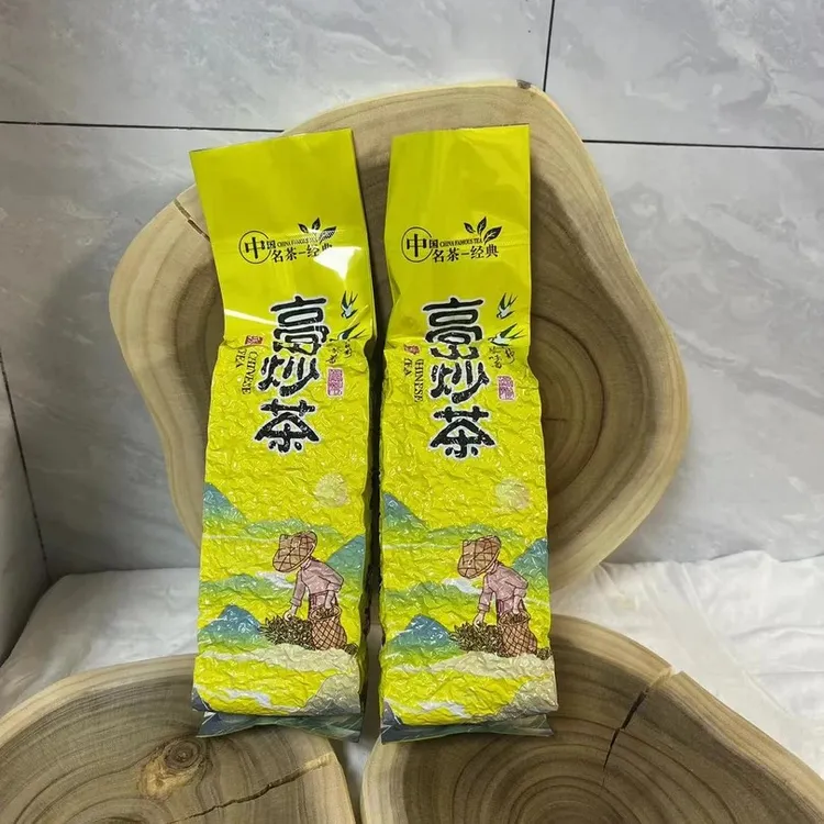 鸭屎香雪片炒茶 客家茶茶