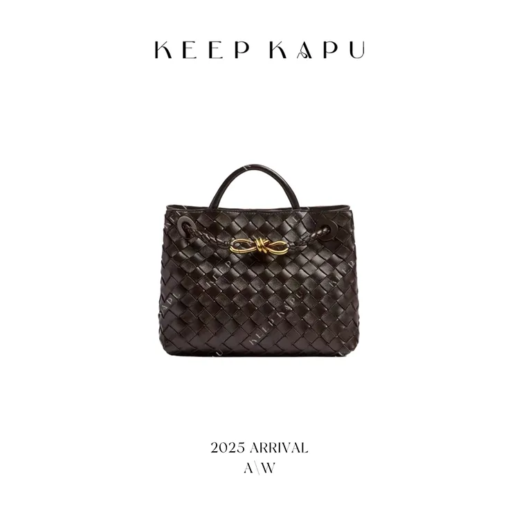 靠谱KEEP KAPU【编织包】大牌感手工编织a级羊皮手提单肩包KP253880