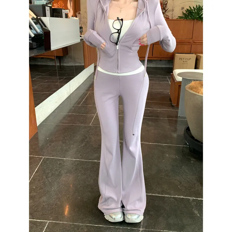 实拍 ！lu系美女 要舒服也要漂亮版型拿捏C舒适兰精天丝上衣/裤子