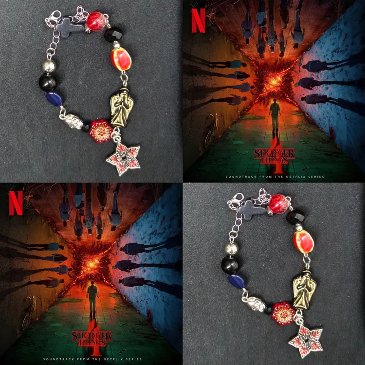 合金亚克力手链 《怪奇物语》第五季即将来袭！串珠饰品首饰彩色配饰