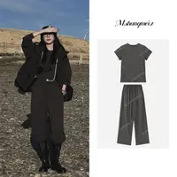 M.SHANGMEI.Z/沐熙【懒人框架】美大哥气质微宽松时尚套装X0873932