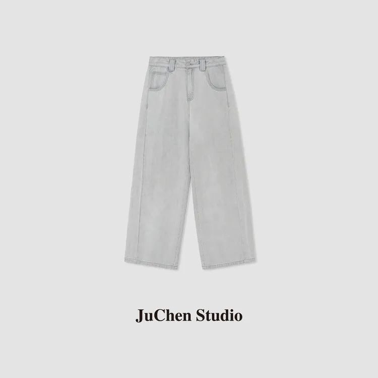 “上身体感好到尖叫”柔软薄款水洗小直筒牛仔裤DW2420340-04