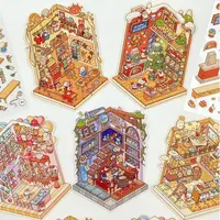 Infeelme合集本⭐造景贴纸合集本微缩场景【飞机盒发货】