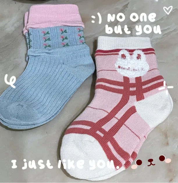 【一朵棉家】婴儿袜子百搭女童男童棉袜中筒长筒袜宝宝袜子春秋柔软