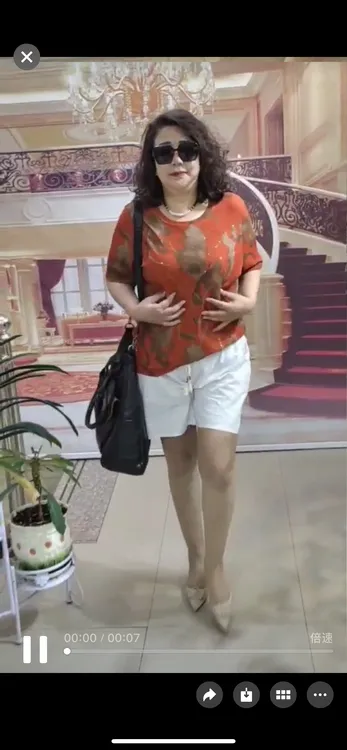 大码女装，半袖——16715号