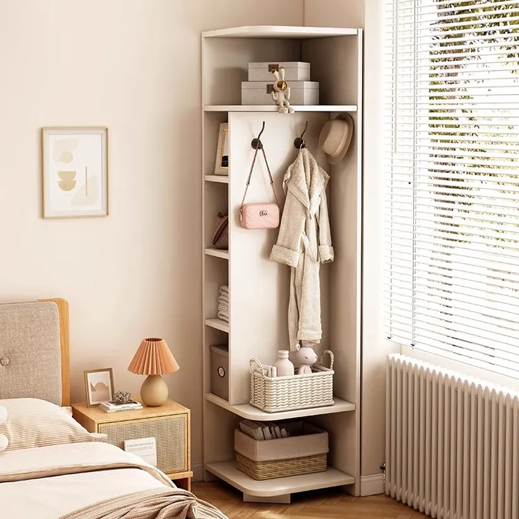 角柜转角置物架家用转角柜客厅墙角柜三角柜卧室角落衣柜落地边柜