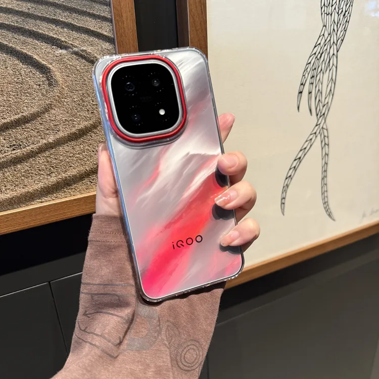 迈博旅适用iqoo15晶幻手机壳IQOO13溢光裸感超薄散热不发黄透明壳