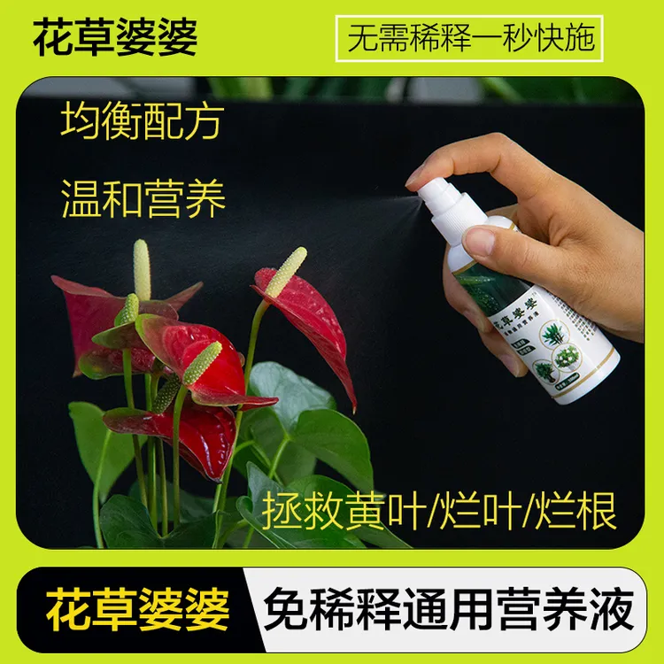 植物通用营养液植物营养液通用型免稀释直接喷懒人必备养花神器