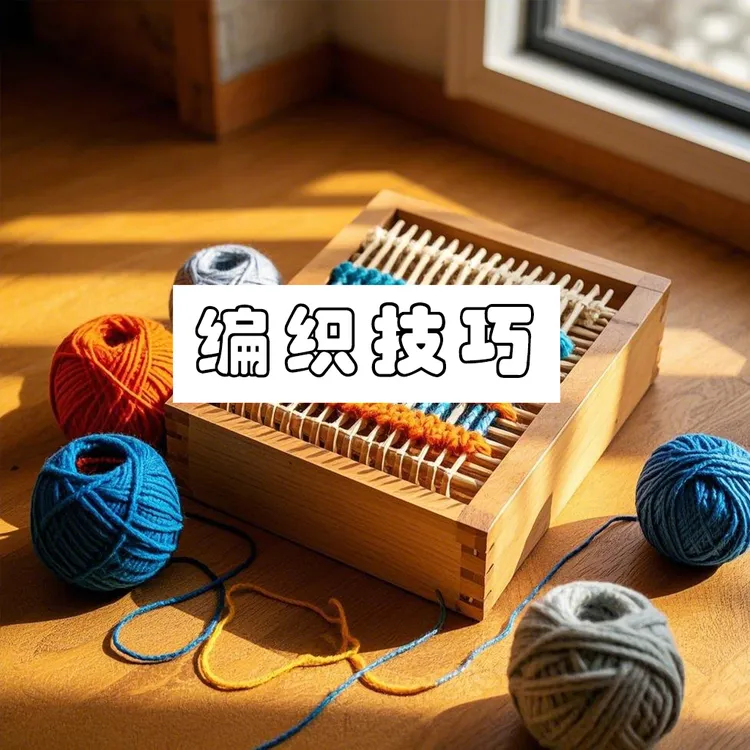 手工编织|编织的技巧课程材料包diy手工制作（送说明书及教程视频）
