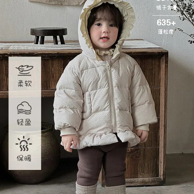 女童冬季坑条加绒弹力针织打底裤可爱超萌休闲好搭子