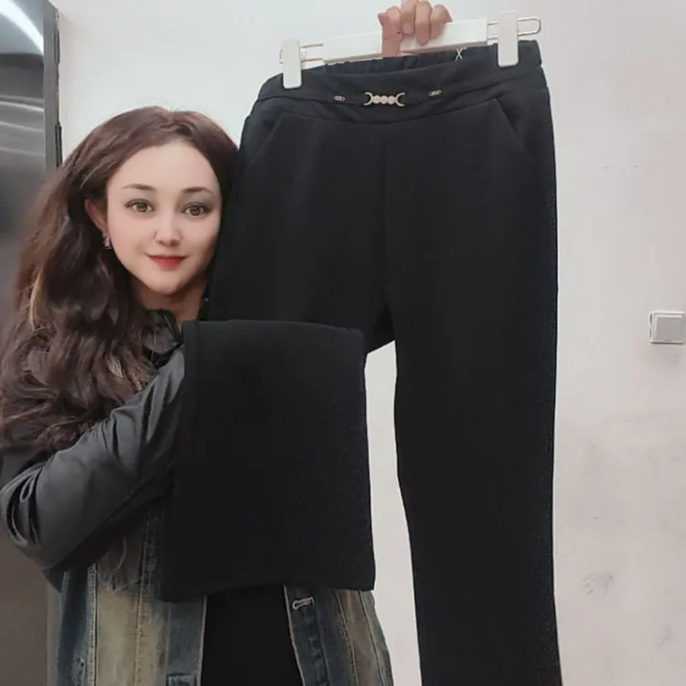 新款喇叭裤好看666