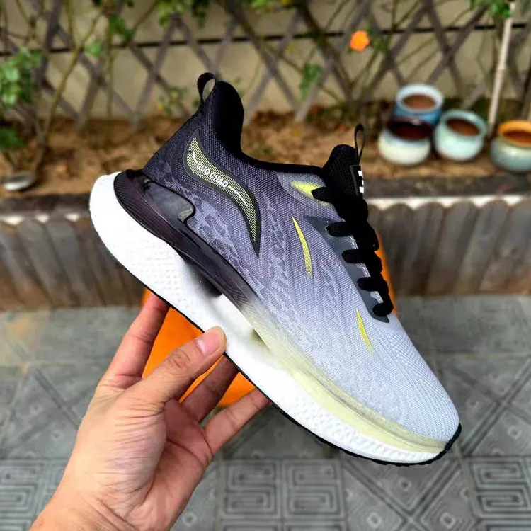 L-W加棉品牌正品8272-1M爆米花气垫防滑跑步鞋福利男鞋