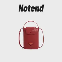 【美国Hotend】轻奢高级纯色手机包 百搭时尚女士 18*5*12cm