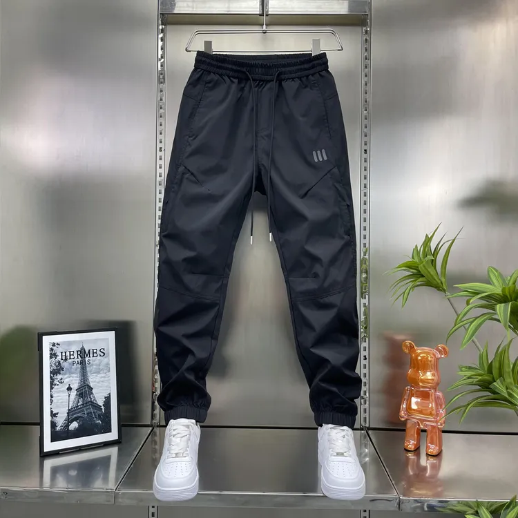 裤子男高端潮牌工装休闲裤男士春秋季新款哈伦百搭宽松耐磨束脚裤