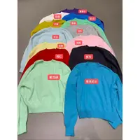 C/m3801 韩系简约纯色圆领百搭显瘦针织毛衣 9-15