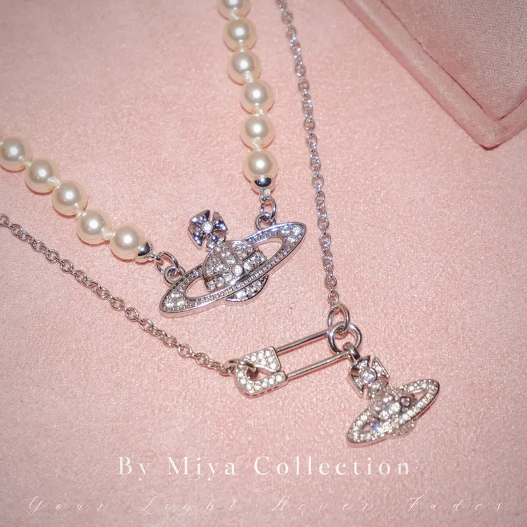 钨金仿珍珠项链 珍珠少女系列～ 超绝高定珍珠系列项链