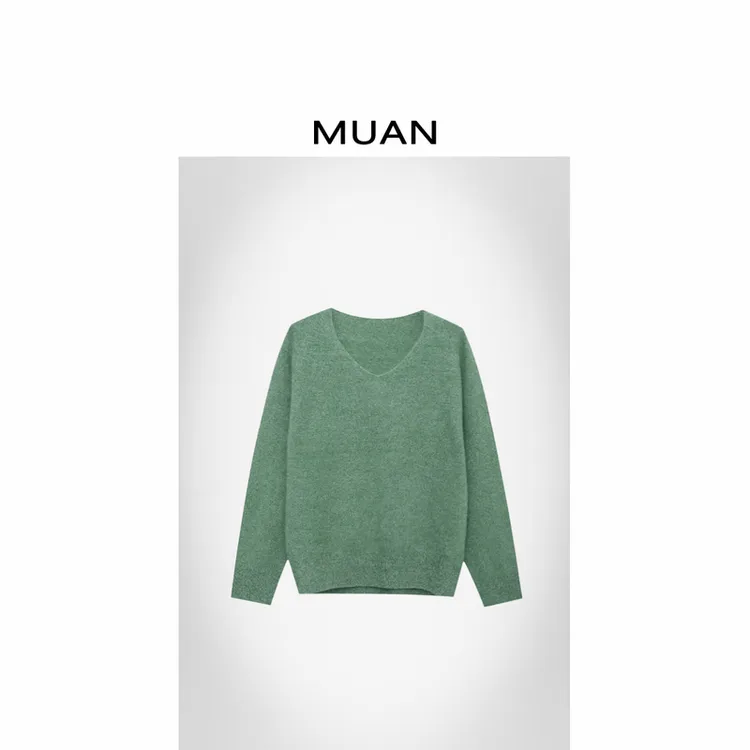 木岸MUAN：《伊甸园毛衣》”伊甸园系列“定制200克毛衣女D-ST2-9092