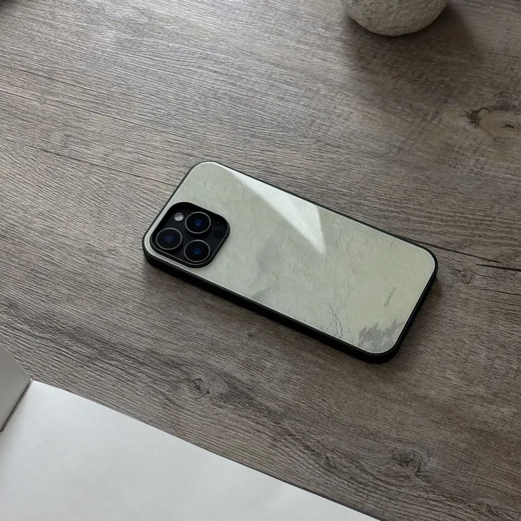 《玉笺松风》新中式适用于16promax苹果手机壳15promax高级感手机壳