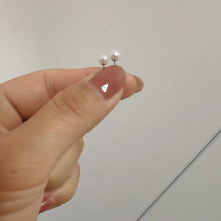 天然淡水无核馒头精品款珍珠 时尚百搭新中式风