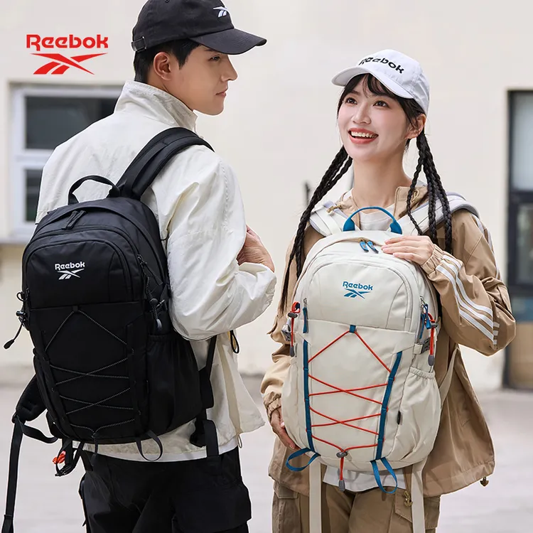 Reebok/锐步新款大容量百搭出勤旅行徒步登山包男女同款双肩包