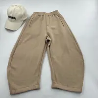 24118高端潮流时尚百搭休闲童装加绒休闲卫裤B13-2-2
