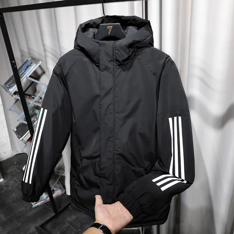 奥特莱斯正品棉服男装冬季新款运动休闲外套保暖加厚连帽棉衣