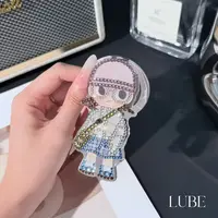  【高校嘎子姐】歪歪高定手工钻直立磁吸支架适用于安卓苹果磁吸壳