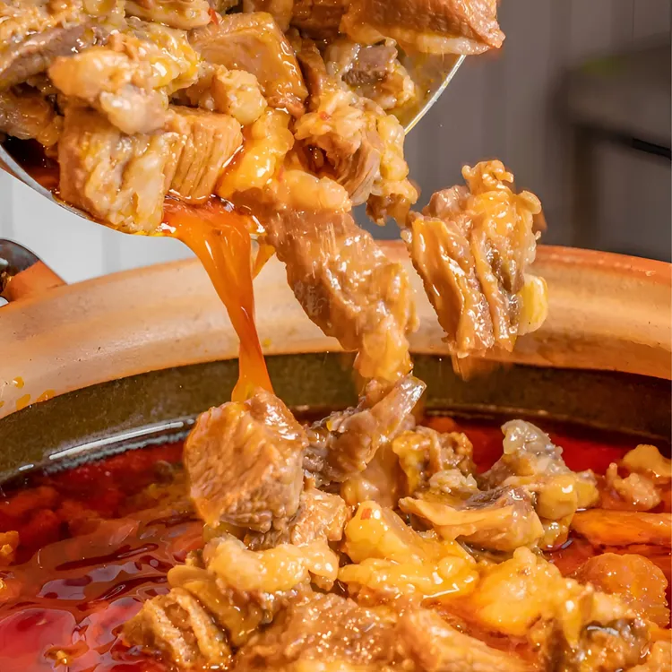 玉华台【拍一发二】筋头巴脑熟牛肉筋真空包装