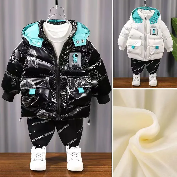 太空人厚棉外套时尚洋气