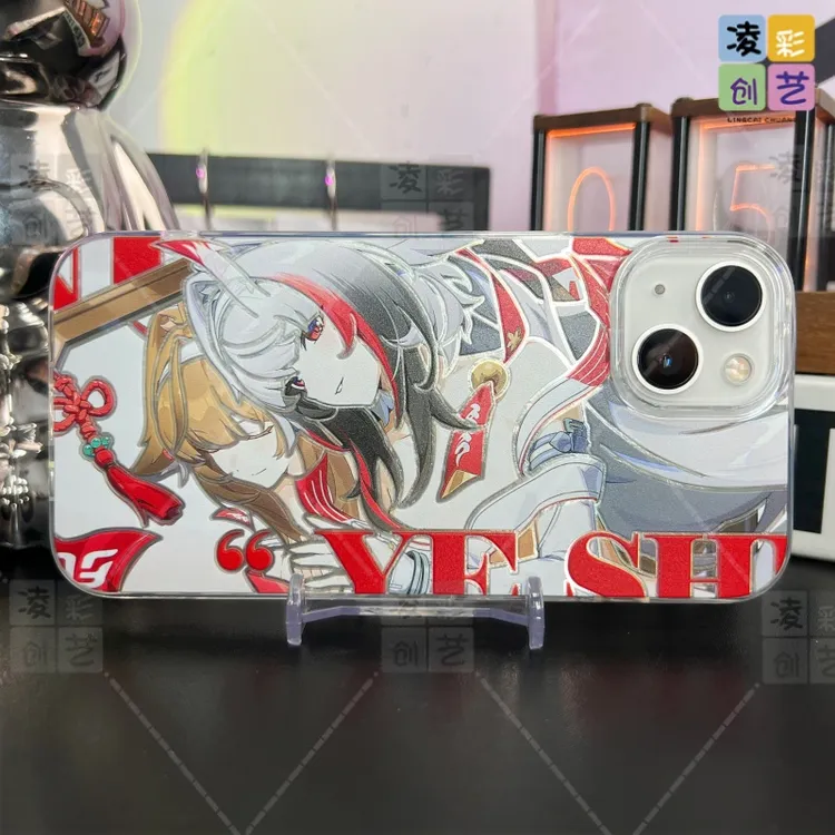 凌彩创艺手机壳适用苹果小米华为vivo绝区零周边横版系列冰川壳