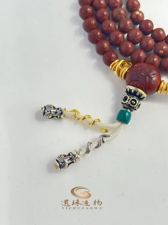 手串三通佛塔菩提塔美杜莎弟子珠不掉色不褪色宝瓶弟子珠sc菩提塔