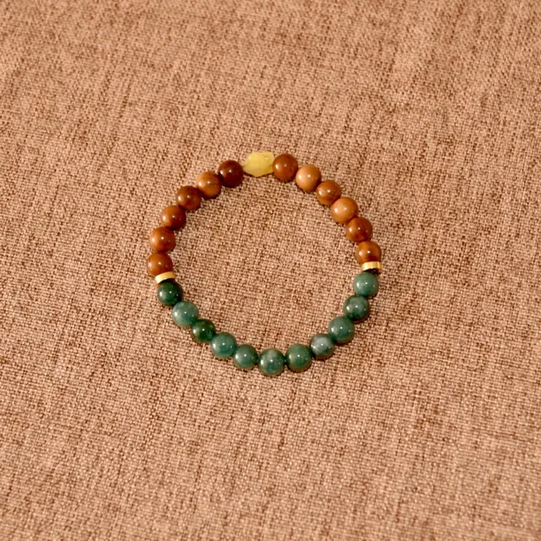 库克翡翠手链 高品质 高颜值 送女朋友送家人都能戴简约轻奢不贵