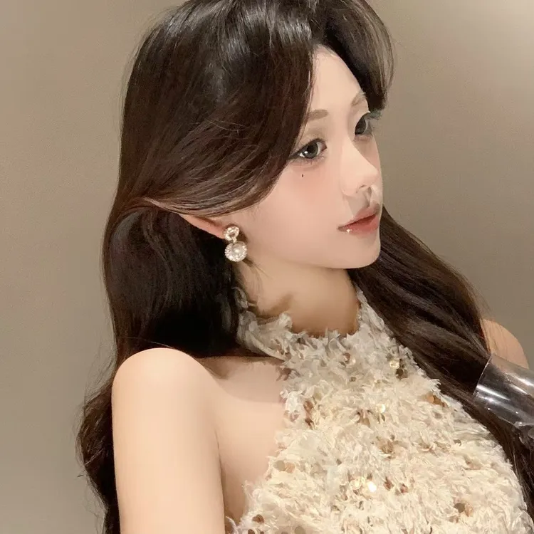 FULL GIRLISH耳环02761超仙轻奢气质耳钉耳饰