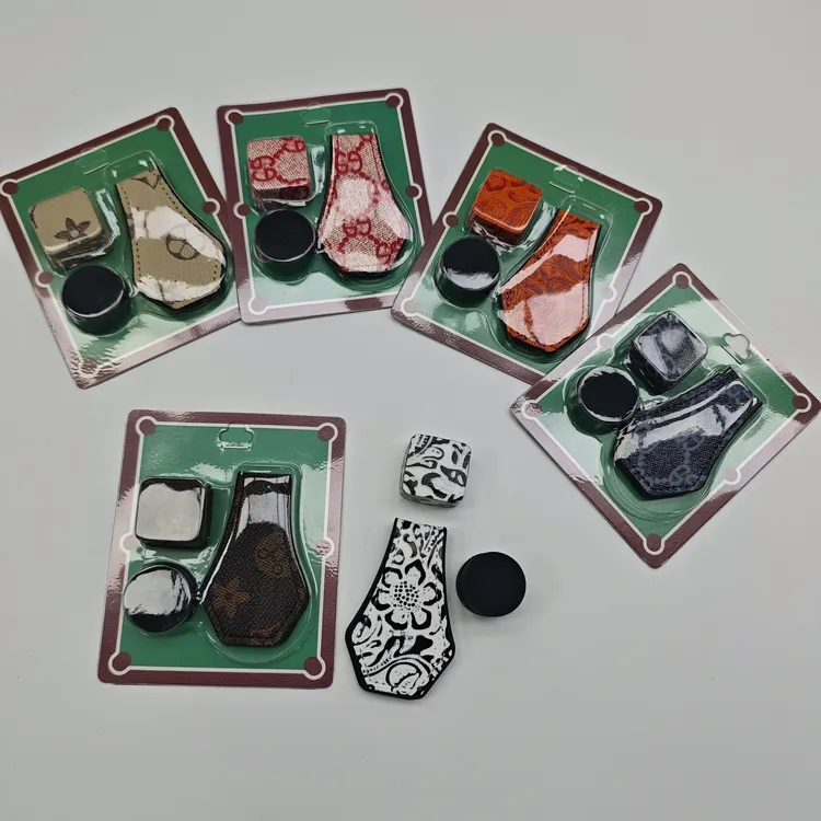 台球巧克粉夹零度彩虹奢侈巧粉夹磁吸两用梯形强磁斯诺克用品配件