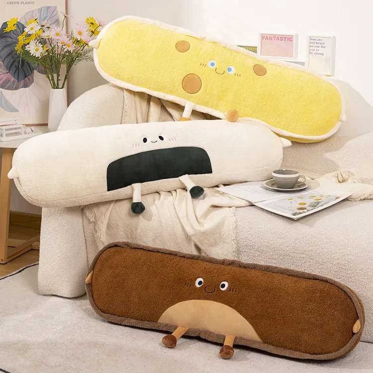 芝士长条床头靠垫夹腿睡觉床上枕头侧睡神器靠枕睡觉抱枕