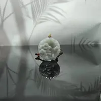 和田玉山水吊坠0315