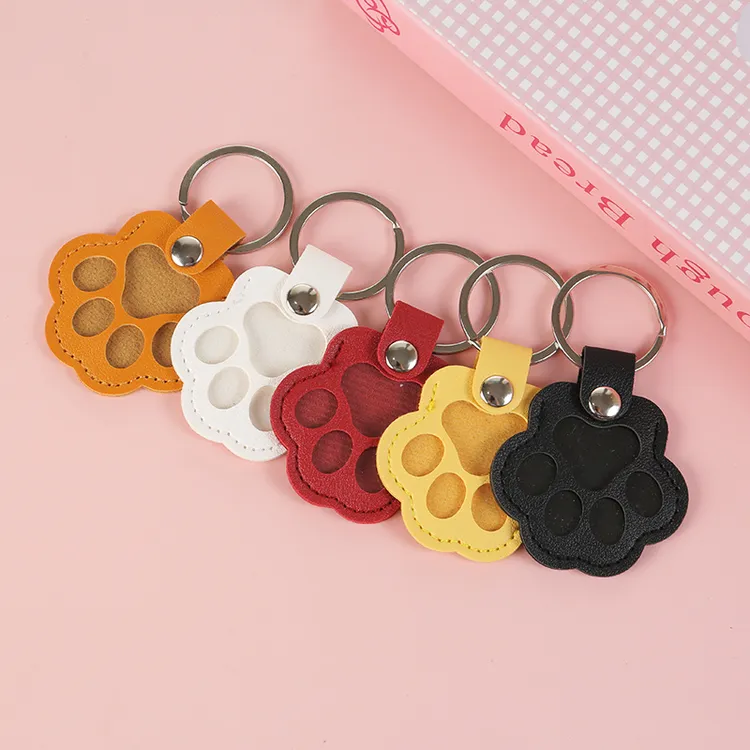 【漫游】宠物纪念钥匙扣存狗狗猫咪毛发狗爪挂件宠物遗毛收纳