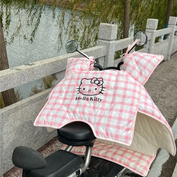 冬季电动车摩托车通用加绒加厚防水防风挡风被加大加宽