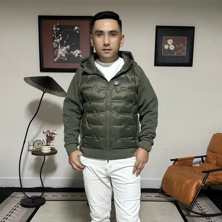 秋冬男士外套休闲连帽