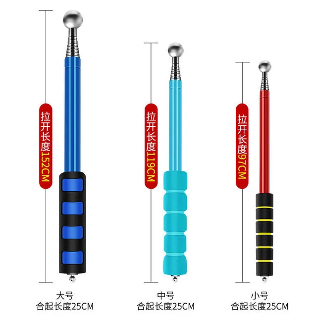伸缩空鼓锤验房工具敲墙面加厚加粗响鼓棒专业验收杆检测瓷砖锤子