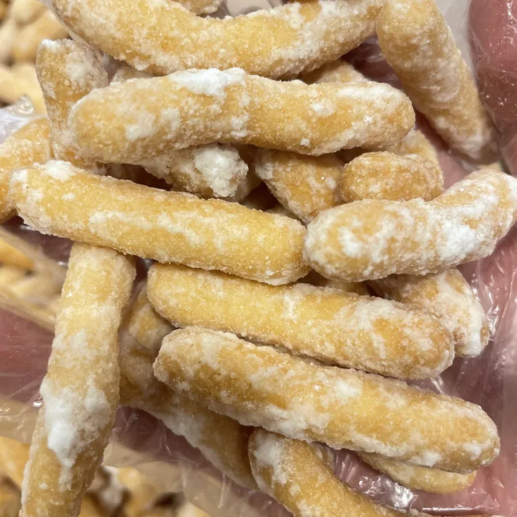 福利试吃：糯米中果传统手工老式江米条果子糕点小零食兰花根甜味