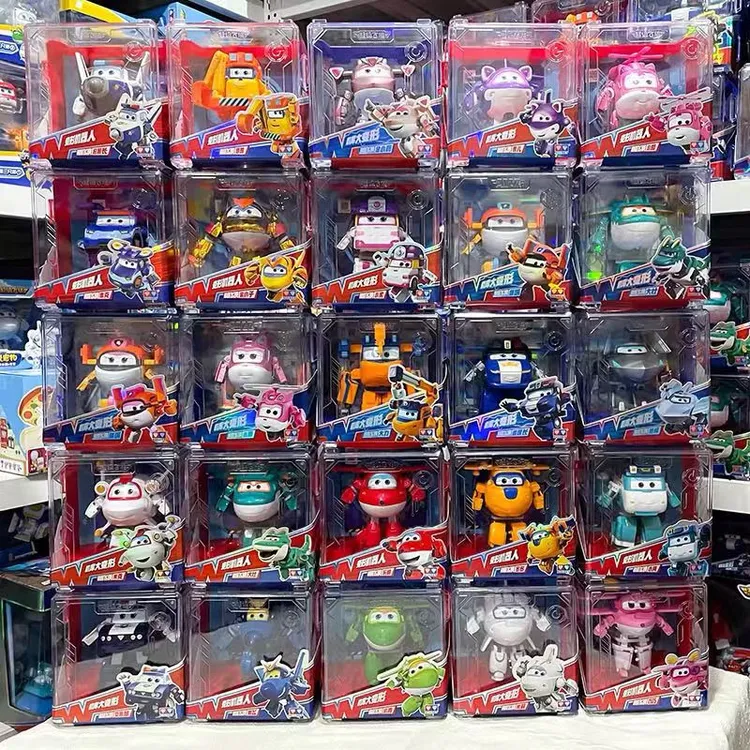 超级飞侠稀缺角色巴奇胡须爷爷礼盒装变形超级飞侠机器人