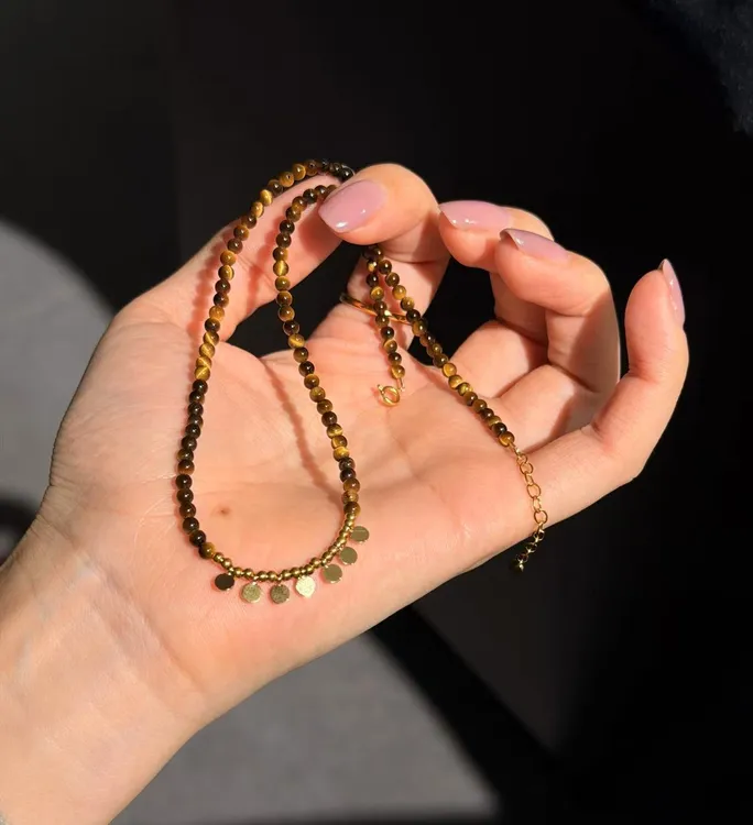 合金项链 新款 小众 项链 气质 复古 轻奢 手工
