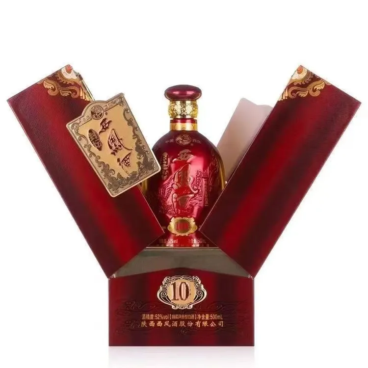 【西凤酒】【爆款福利】 西凤酒10年500ml 52度凤香型52度500