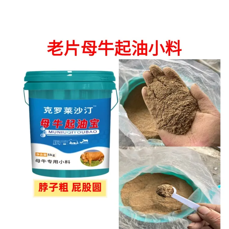 母牛起油宝饲料添加剂增重催肥母牛养殖适用