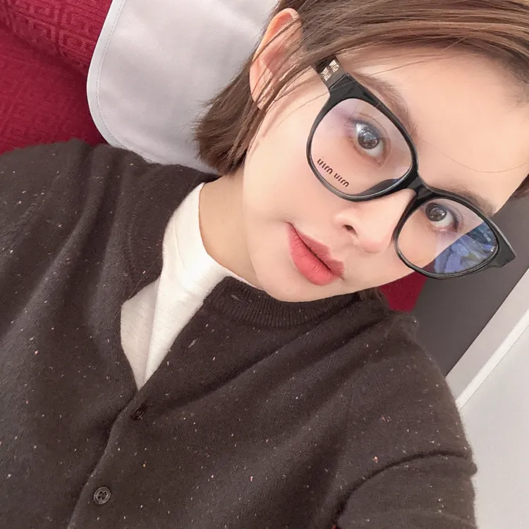 LAZYVISION【繁星】羊绒点子纱开衫百搭女士针织衫毛衣ZMD-33166