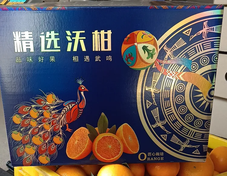 年货送礼武鸣沃柑礼盒装（22枚左右）